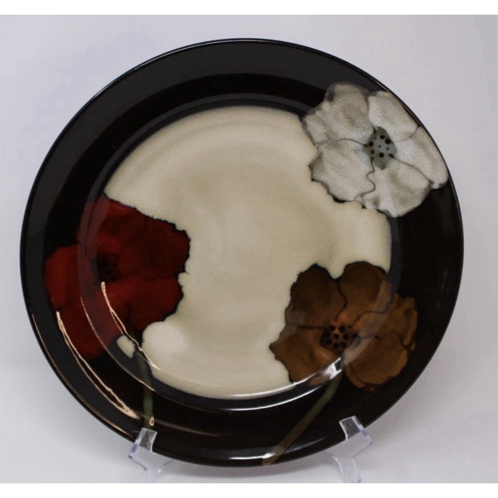 PFALTZGRAFF Painted Poppies Dinner Plate 11 1/8"  EUC
